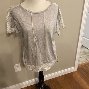J. Crew Gray Boxy Short Sleeve T-Shirt